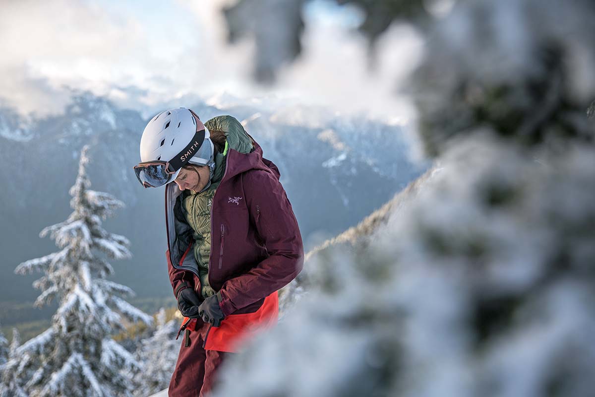 arcteryx women ski jacket